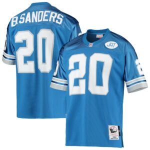 Barry Sanders Detroit Lions 1991 Mitchell & Ness Authentic Throwback Retired Player Jersey