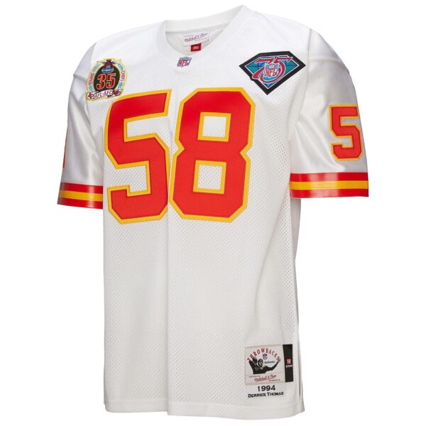 Derrick Thomas Kansas City Chiefs 1994 Mitchell & Ness Authentic Throwback Retired Player Jersey - Image 2