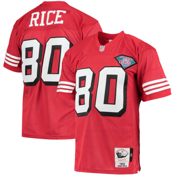 Jerry Rice San Francisco 49ers 1994 Mitchell & Ness Authentic Throwback Retired Player Jersey