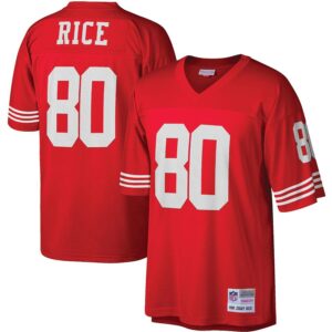 Jerry Rice San Francisco 49ers Mitchell & Ness Big & Tall 1990 Retired Player Jersey