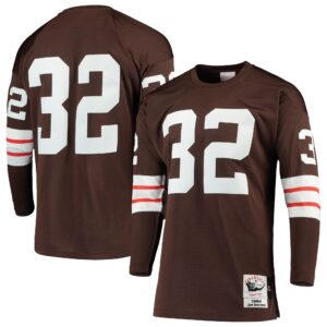 Jim Brown Cleveland Browns 1964 Mitchell & Ness Authentic Throwback Retired Player Jersey