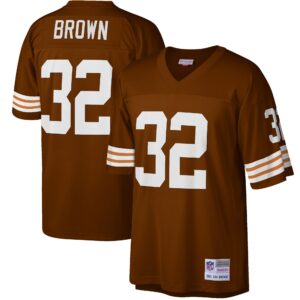 Jim Brown Cleveland Browns Mitchell & Ness Big & Tall 1963 Retired Player Jersey