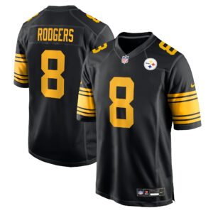 Aaron Rodgers Pittsburgh Steelers Nike Alternate Game Jersey
