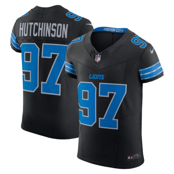 Aidan Hutchinson Detroit Lions Nike Alternate Vapor F.U.S.E. Elite Jersey