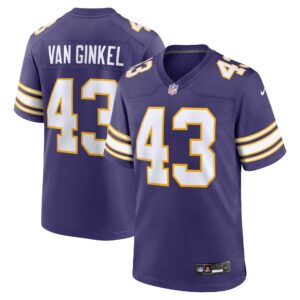 Andrew Van Ginkel Minnesota Vikings Nike Alternate Game Jersey