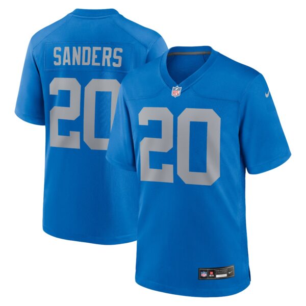 Barry Sanders Detroit Lions Nike Alternate Game Jersey