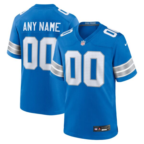 Detroit Lions Nike Custom Game Jersey