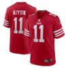 Brandon Aiyuk San Francisco 49ers Nike Team Player Game Jersey