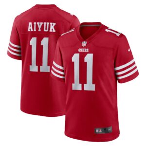 Brandon Aiyuk San Francisco 49ers Nike Team Player Game Jersey