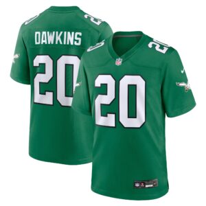 Brian Dawkins Philadelphia Eagles Nike Alternate Retired Player Game Jersey