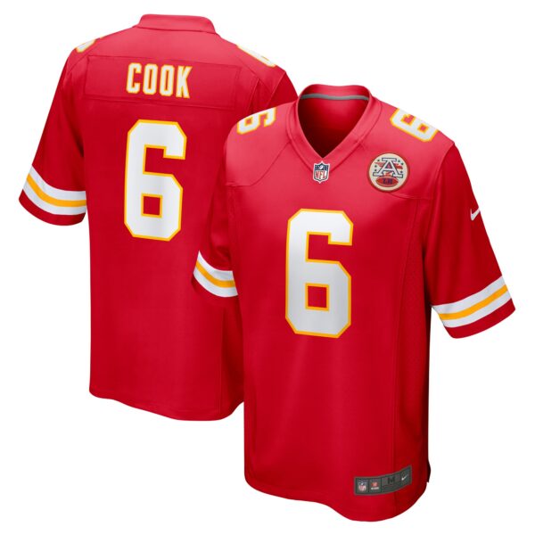 Bryan Cook Kansas City Chiefs Nike Game Player Jersey