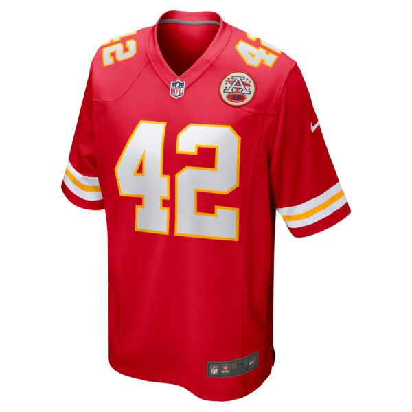 Carson Steele Kansas City Chiefs Nike Game Jersey - Image 2