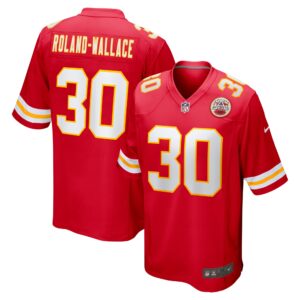 Chris Roland-Wallace Kansas City Chiefs Nike Game Jersey