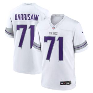 Christian Darrisaw Minnesota Vikings Nike Alternate Game Jersey