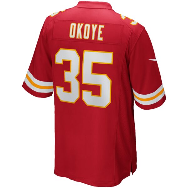 Christian Okoye Kansas City Chiefs Nike Game Retired Player Jersey - Image 3