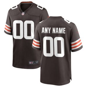Nike Cleveland Browns Custom Game Jersey