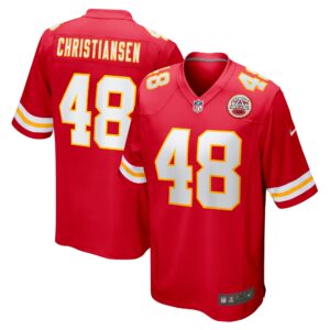 Cole Christiansen Kansas City Chiefs Nike Game Player Jersey