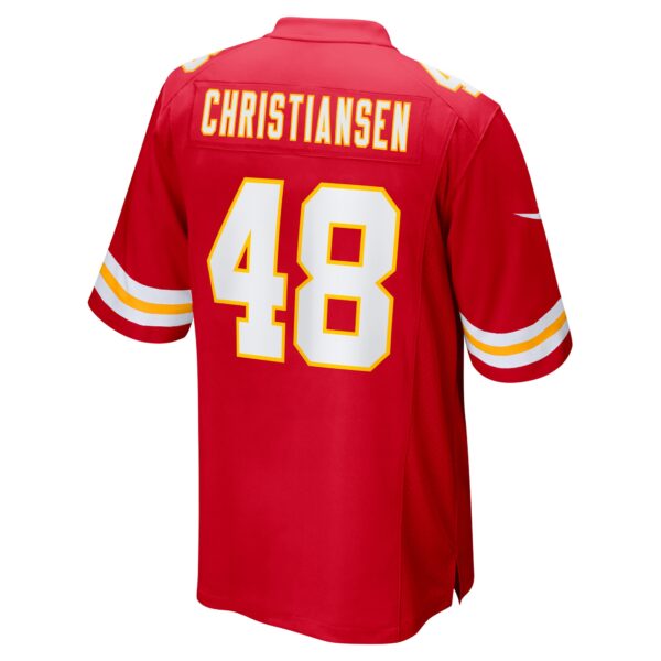 Cole Christiansen Kansas City Chiefs Nike Game Player Jersey - Image 3