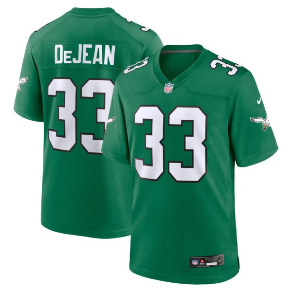 Cooper DeJean Philadelphia Eagles Nike Alternate Game Jersey