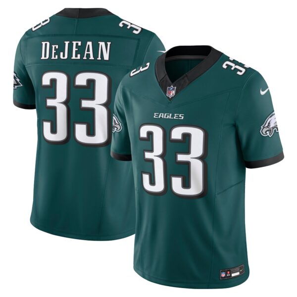Cooper DeJean Philadelphia Eagles Nike Team Vapor F.U.S.E. Limited Jersey