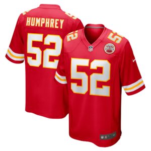 Creed Humphrey Kansas City Chiefs Nike Game Jersey
