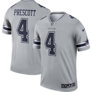 Dak Prescott Dallas Cowboys Nike Inverted Legend Player Performance Top
