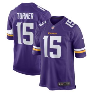 Dallas Turner Minnesota Vikings Nike Player Game Jersey