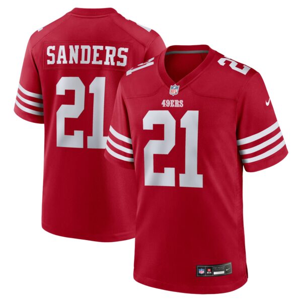 Deion Sanders San Francisco 49ers Nike Team Retired Player Game Jersey