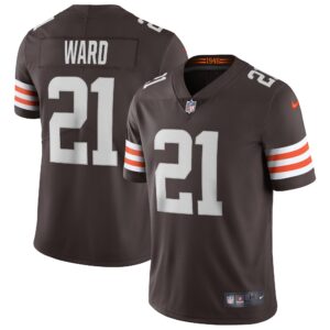 Denzel Ward Cleveland Browns Nike Vapor Limited Jersey