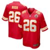 Deon Bush Kansas City Chiefs Nike Game Player Jersey