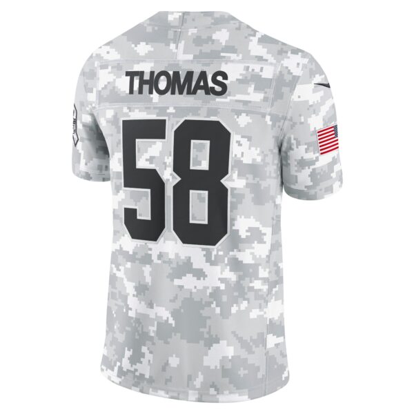 Derrick Thomas Kansas City Chiefs Nike 2024 Salute to Service Retired Player Limited Jersey - Image 3