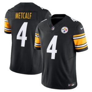 DK Metcalf Pittsburgh Steelers Nike Team Vapor F.U.S.E. Limited Jersey