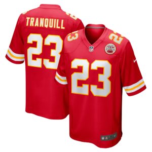 Drue Tranquill Kansas City Chiefs Nike Game Player Jersey