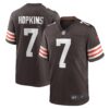 Dustin Hopkins Cleveland Browns Nike Team Game Jersey
