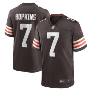 Dustin Hopkins Cleveland Browns Nike Team Game Jersey