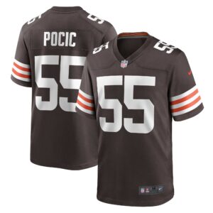 Ethan Pocic Cleveland Browns Nike Game Jersey