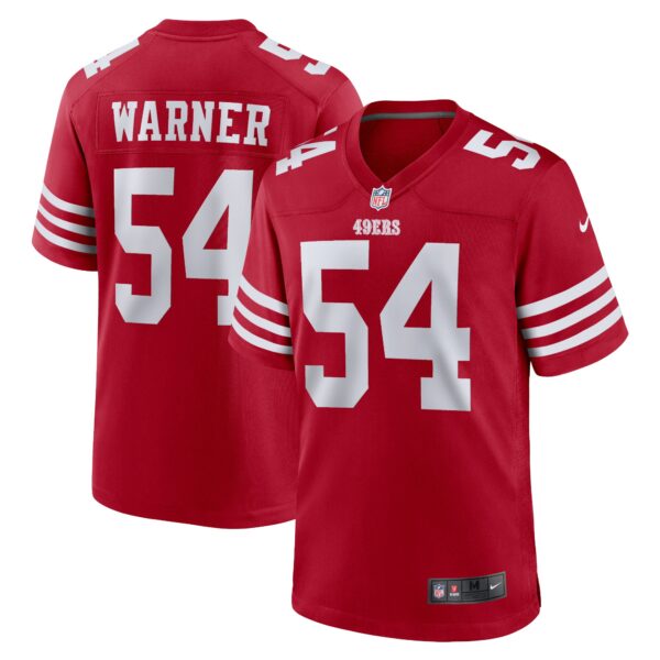 Fred Warner San Francisco 49ers Nike Player Game Jersey