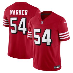 Fred Warner San Francisco 49ers Nike Vapor F.U.S.E. Limited Jersey