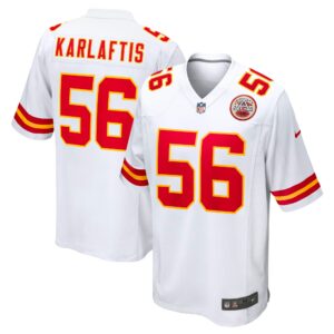 George Karlaftis Kansas City Chiefs Nike Away Game Player Jersey