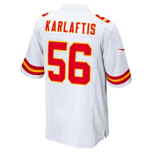 George Karlaftis Kansas City Chiefs Nike Away Game Player Jersey - Image 3