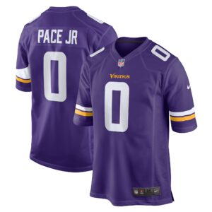 Ivan Pace Jr Minnesota Vikings Nike Game Jersey