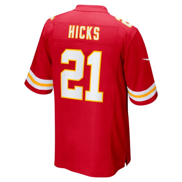 Jaden Hicks Kansas City Chiefs Nike Game Jersey - Image 3