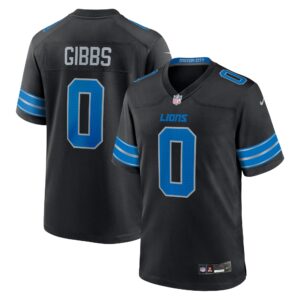 Jahmyr Gibbs Detroit Lions Nike 2nd Alternate Game Player Jersey