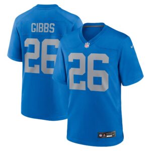 Jahmyr Gibbs Detroit Lions Nike Alternate Game Jersey