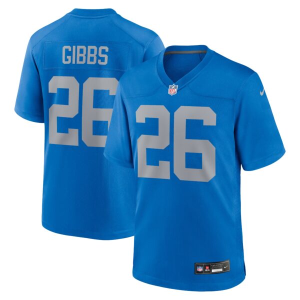 Jahmyr Gibbs Detroit Lions Nike Alternate Game Jersey