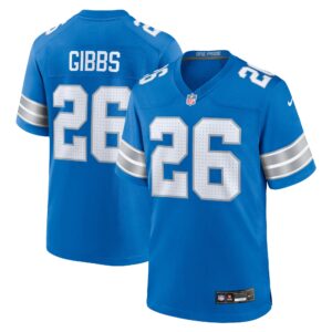 Jahmyr Gibbs Detroit Lions Nike Game Jersey