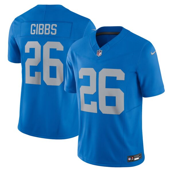Jahmyr Gibbs Detroit Lions Nike Vapor F.U.S.E. Alternate Limited Jersey