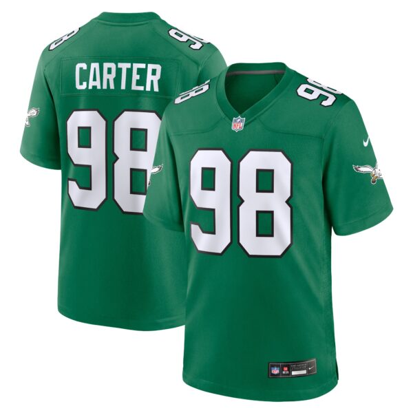 Jalen Carter Philadelphia Eagles Nike Alternate Game Jersey