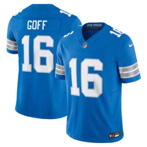 Jared Goff Detroit Lions Nike Vapor F.U.S.E. Limited Jersey