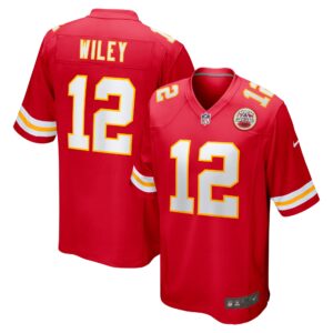 Jared Wiley Kansas City Chiefs Nike Game Jersey